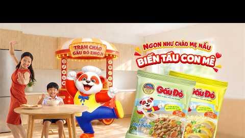 Cháo Gấu Đỏ thịt bằm - Ngon như cháo mẹ nấu, biến tấu con mê