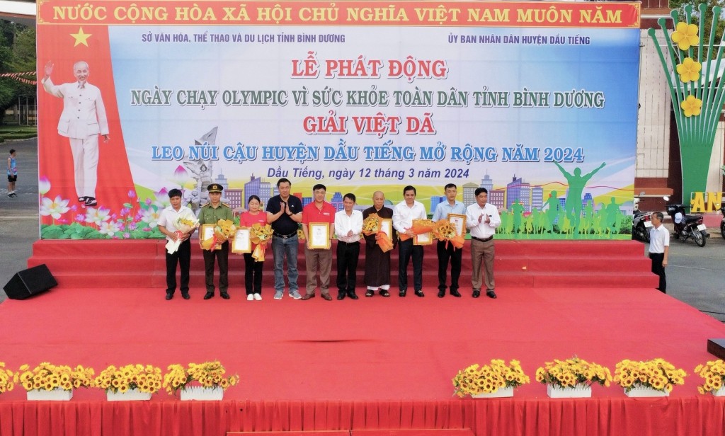 Bình Dương phát động Ngày chạy Olympic 2024 Bình Dương phát động Ngày chạy Olympic 2024