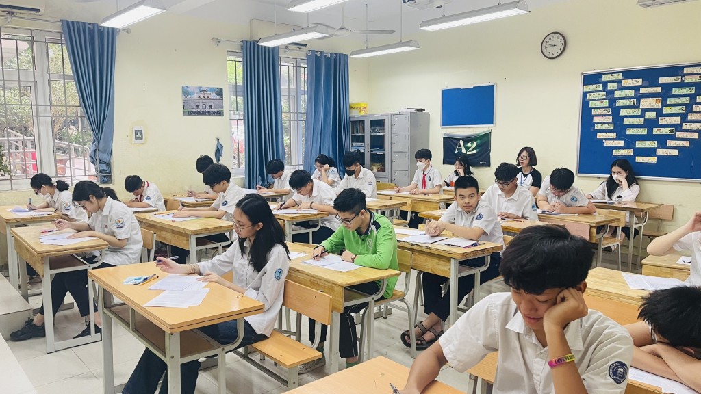 Quận Ba Đình khảo sát chất lượng với học sinh lớp 9 Quận Ba Đình khảo sát chất lượng với học sinh lớp 9
