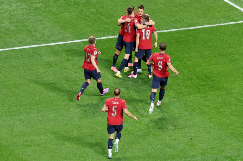 Nam Phi chia điểm kịch tính với Cộng hòa Czech tại lượt trận thứ 2 World Cup 2026. Ảnh: FIFA.