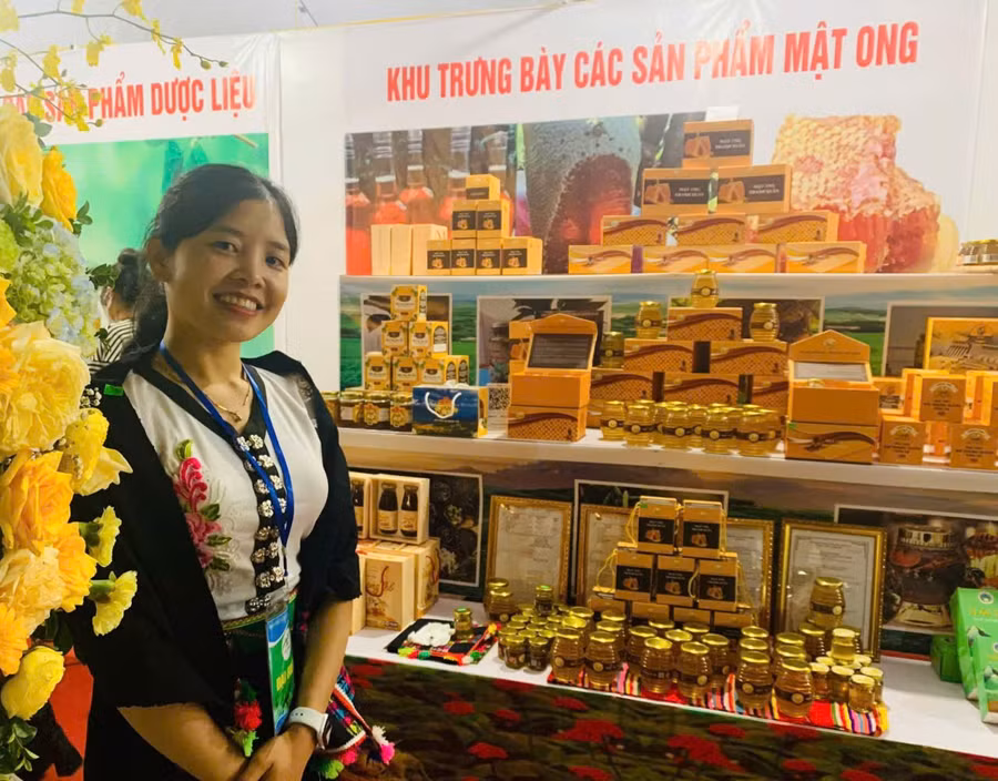 Chị Lò Thị Xuân.