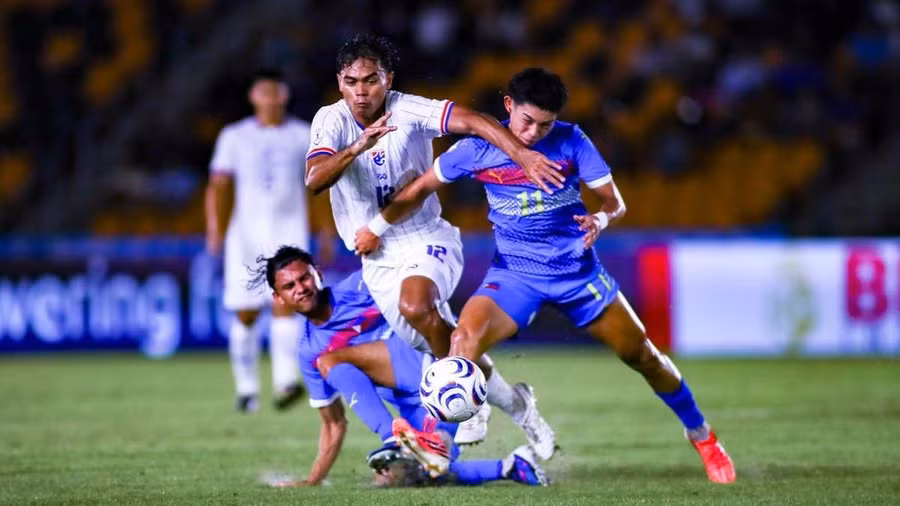 Thái Lan đang thể hiện sức mạnh đáng gờm ở bảng B ASEAN Cup 2026. Ảnh: ASEAN United FC. thai-lan.jpg