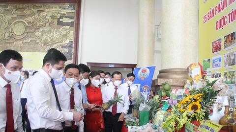 Bắc Giang tôn vinh sản phẩm nông nghiệp tiêu biểu