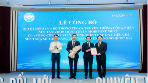 MobiFone Meet - Nền tảng họp trực tuyến thế hệ mới của người Việt