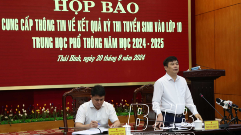 Họp báo cung cấp thông tin về kết quả kỳ thi tuyển sinh vào lớp 10 THPT năm học 2024 - 2025