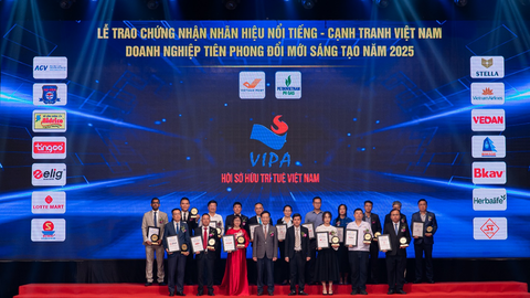 Vedan Việt Nam lần thứ 10 liên tiếp được vinh danh "Nhãn hiệu nổi tiếng Việt Nam"