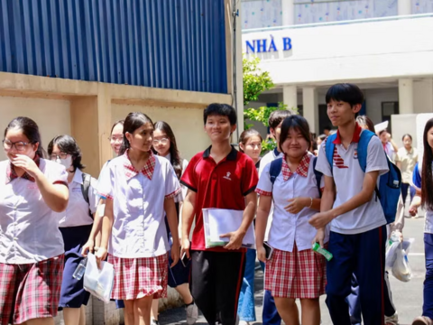 Trường Phổ thông Năng khiếu công bố điểm chuẩn lớp 10