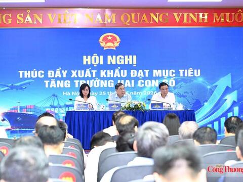 Hội nghị thúc đẩy xuất khẩu đạt mục tiêu tăng trưởng 2 con số