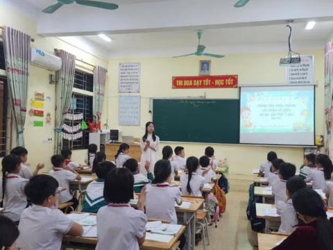 Trường Tiểu học Nguyệt Đức nâng chất lượng từ đổi mới và chuyển đổi số