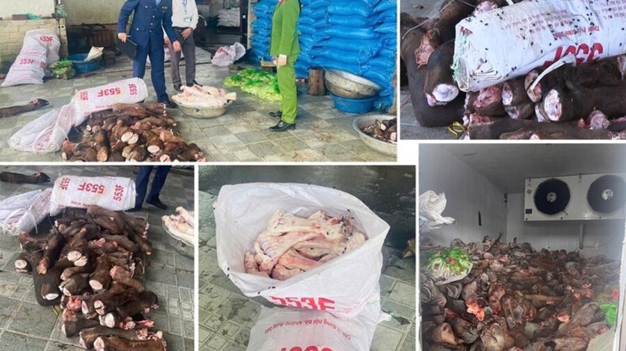 Thanh Hóa: Phát hiện, thu giữ gần 6 tấn thực phẩm không rõ nguồn gốc