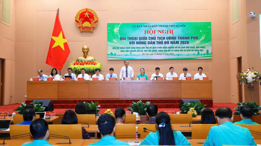 Hà Nội đối thoại với nông dân, tháo gỡ khó khăn về chuyển đổi sinh kế