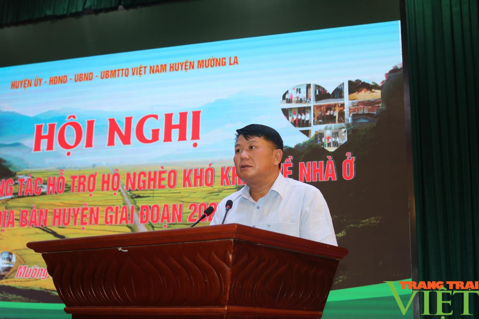 Mường La: Hoàn thành việc hỗ trợ hộ nghèo khó khăn về nhà ở trước 3 năm so với kế hoạch - Ảnh 3. Mường La: Hoàn thành việc hỗ trợ hộ nghèo khó khăn về nhà ở trước 3 năm so với kế hoạch - Ảnh 3.