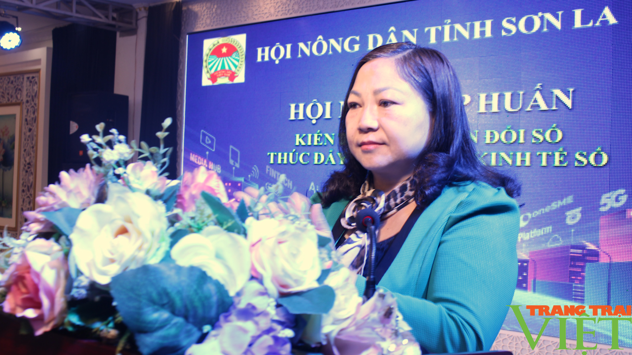 Hội Nông dân Sơn La: Nâng cao kiến thức chuyển đổi số cho hội viên. - Ảnh 4. Hội Nông dân Sơn La: Nâng cao kiến thức chuyển đổi số cho hội viên. - Ảnh 4.