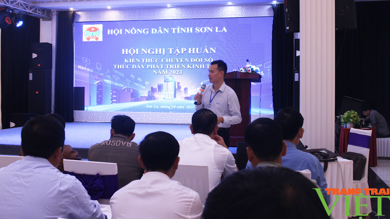 Hội Nông dân Sơn La: Nâng cao kiến thức chuyển đổi số cho hội viên. - Ảnh 3. Hội Nông dân Sơn La: Nâng cao kiến thức chuyển đổi số cho hội viên. - Ảnh 3.