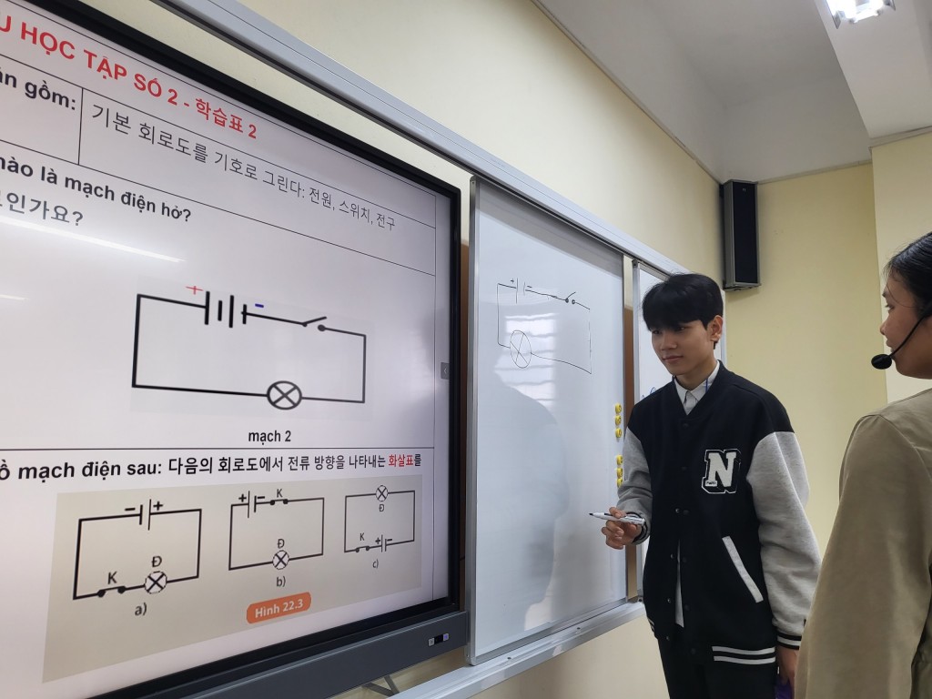 Những tiết học khó quên của học sinh Việt - Hàn Những tiết học khó quên của học sinh Việt - Hàn