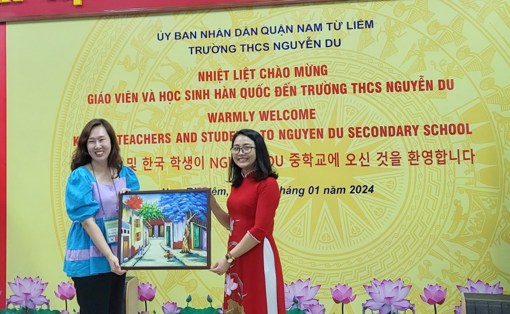 Những tiết học khó quên của học sinh Việt - Hàn Những tiết học khó quên của học sinh Việt - Hàn