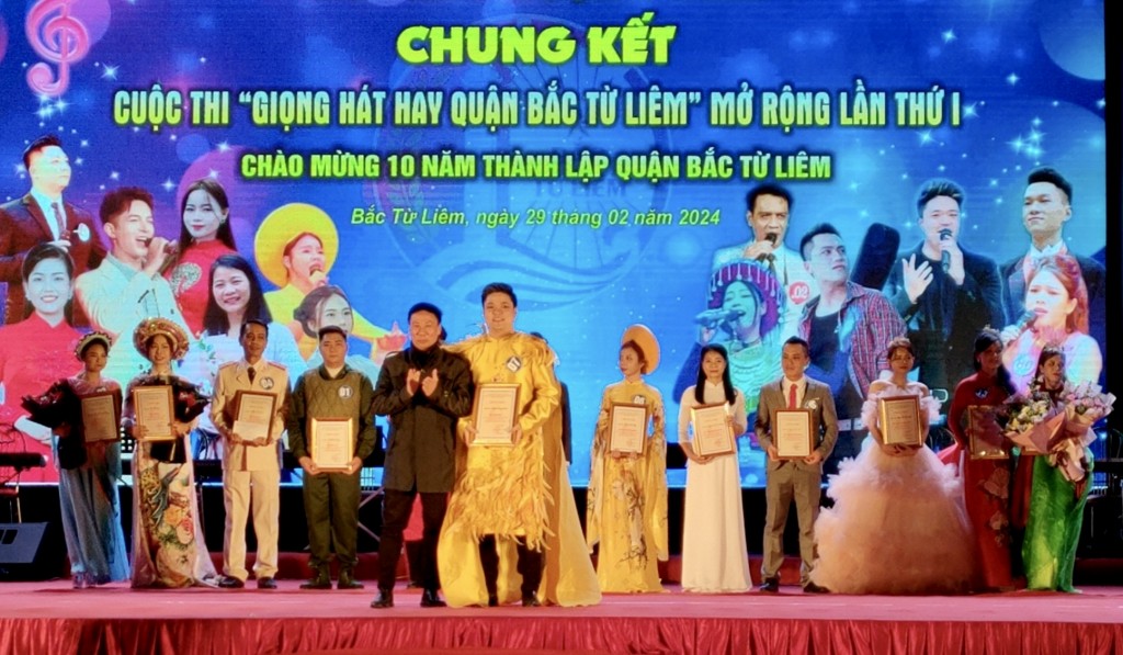 undefined Chung kết “Giọng hát hay Bắc Từ Liêm” mở rộng lần thứ I