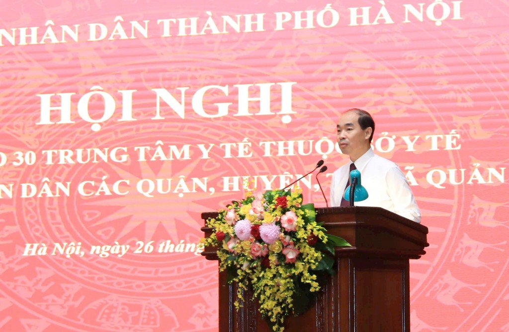 Hà Nội bàn giao 30 trung tâm y tế về quận, huyện, thị xã Hà Nội bàn giao 30 trung tâm y tế về quận, huyện, thị xã
