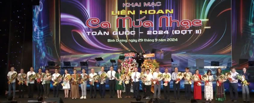 Khai mạc Liên hoan ca, múa, nhạc toàn quốc năm 2024 đợt 2 Khai mạc Liên hoan ca, múa, nhạc toàn quốc năm 2024 đợt 2
