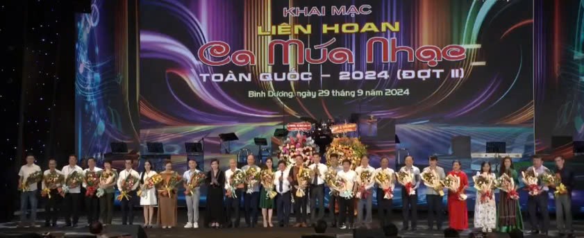 Khai mạc Liên hoan ca, múa, nhạc toàn quốc năm 2024 đợt 2 Khai mạc Liên hoan ca, múa, nhạc toàn quốc năm 2024 đợt 2