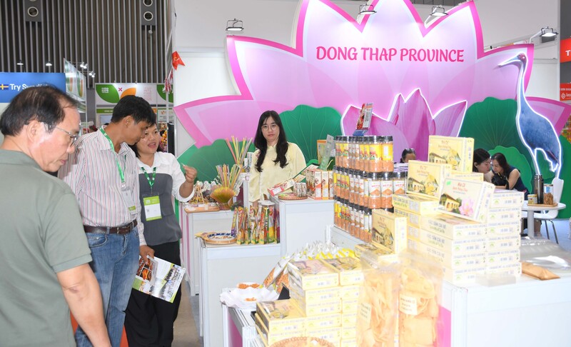 Ngành Công Thương Đồng Tháp tiếp tục đẩy mạnh xúc tiến thương mại, hỗ trợ doanh nghiệp mở rộng thị trường xuất khẩu thời gian tới. Ảnh: Minh Khuê.