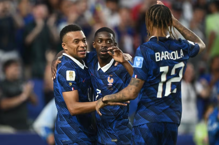Pháp chính thức giành vé vào vòng loại trực tiếp. Ảnh: FIFA.