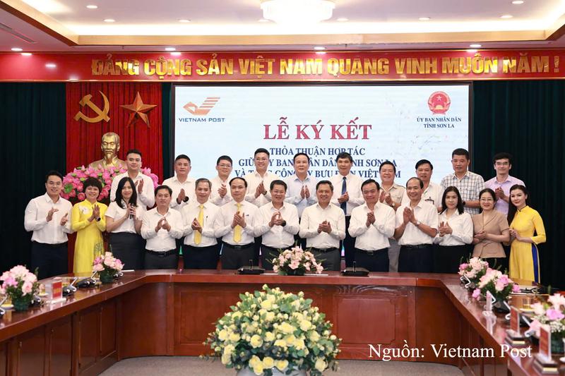 UBND tỉnh Sơn La và Tổng công ty Bưu điện Việt Nam (Vietnam Post) đã ký kết Thỏa thuận hợp tác giai đoạn 2026-2030