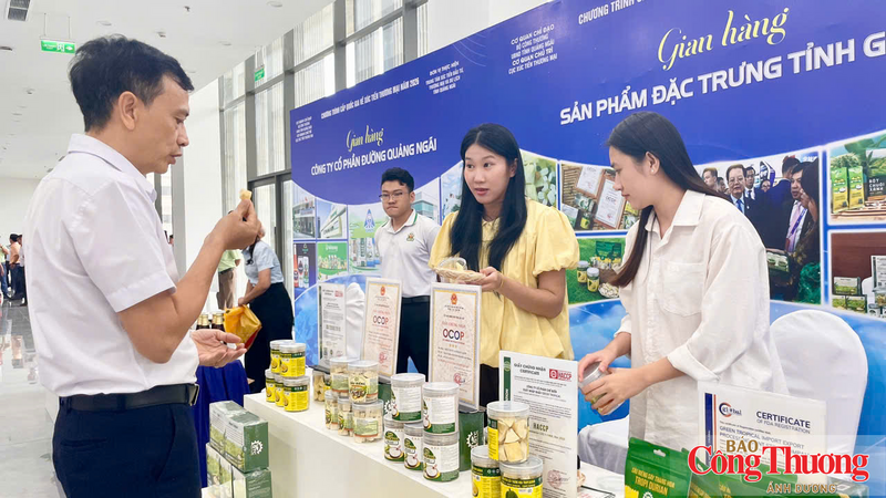 Nhiều sản phẩm đã được giới thiệu tới các doanh nghiệp, nhà cung cấp, siêu thị
