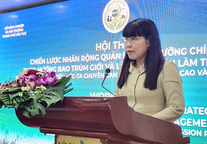 Nhân rộng quản lý dinh dưỡng chính xác trong Đề án phát triển bền vững 1 triệu héc-ta chuyên canh lúa chất lượng cao và phát thải thấp